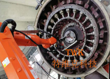 引風(fēng)機輪轂內(nèi)孔軸承檔激光修復(fù)