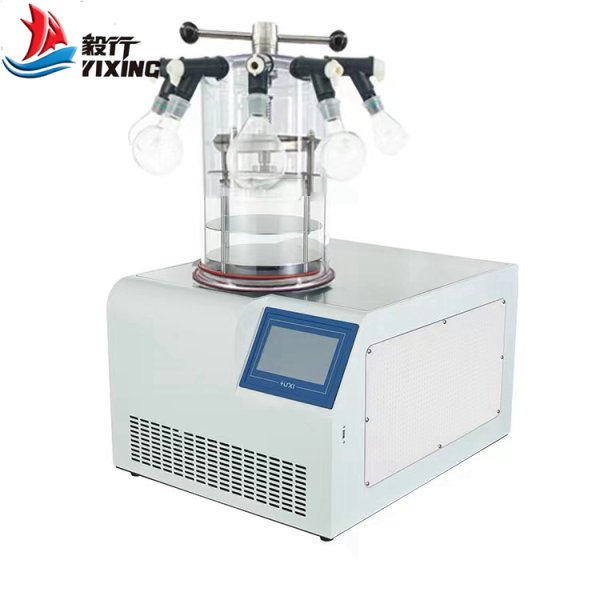 多歧管壓蓋型臺式凍干機HXLG-10-50DG