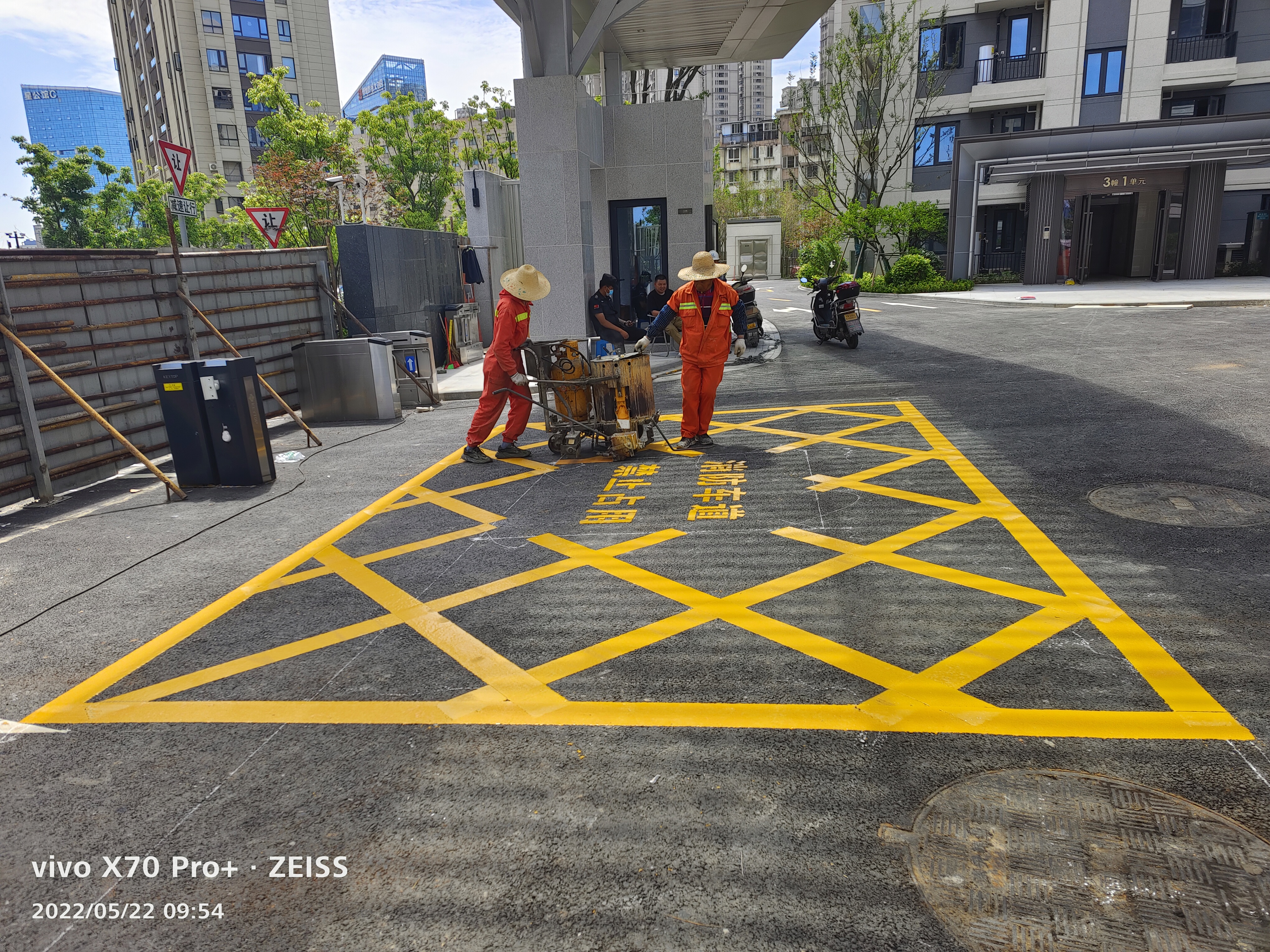 寧波宏旺交通公路劃線