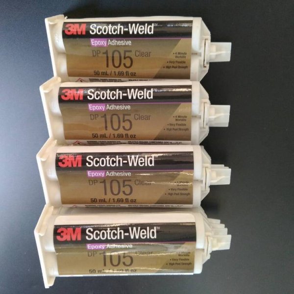 3M DP105 环氧树脂结构胶 3M柔性透明胶粘剂 