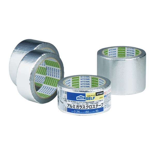 日本Nitoms铝箔玻璃纤维布胶带J3030