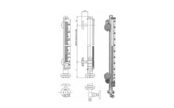 UHZ-80C10側裝式普通型磁性液位計