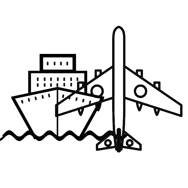航空航天，通訊、船艦