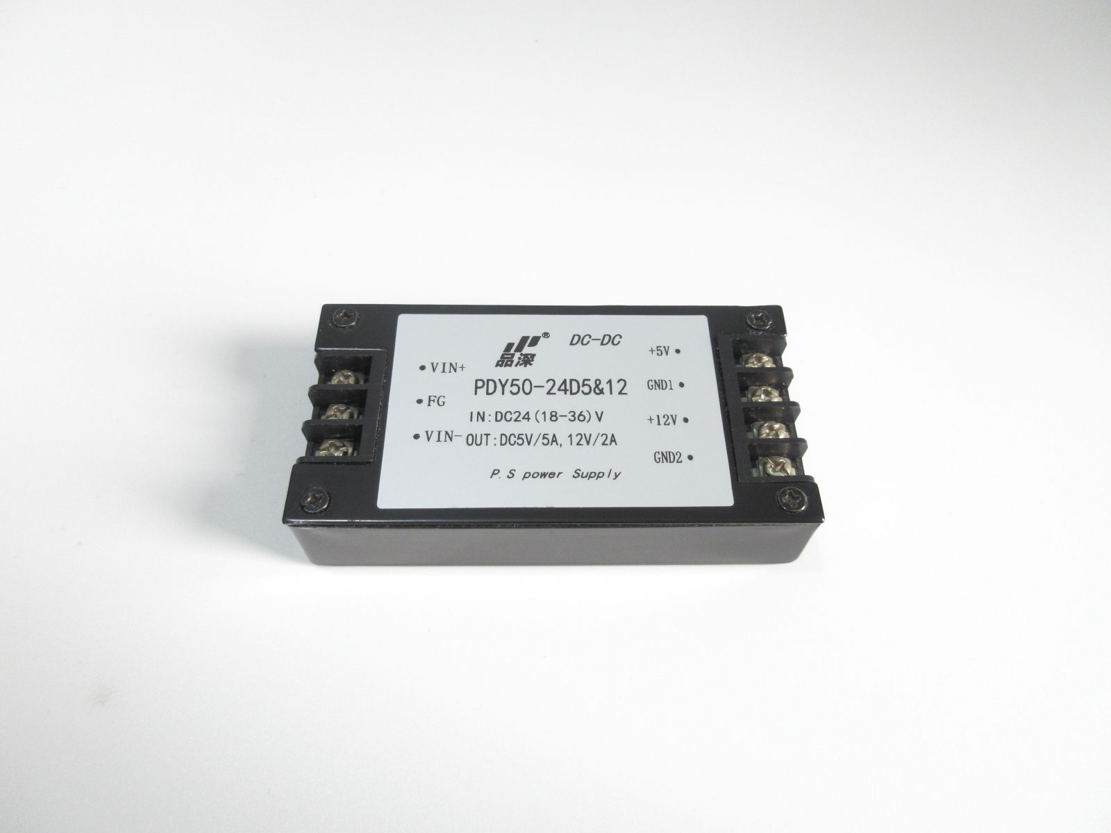 DC-DC   50W   24V轉(zhuǎn)5V12雙輸出模塊電源