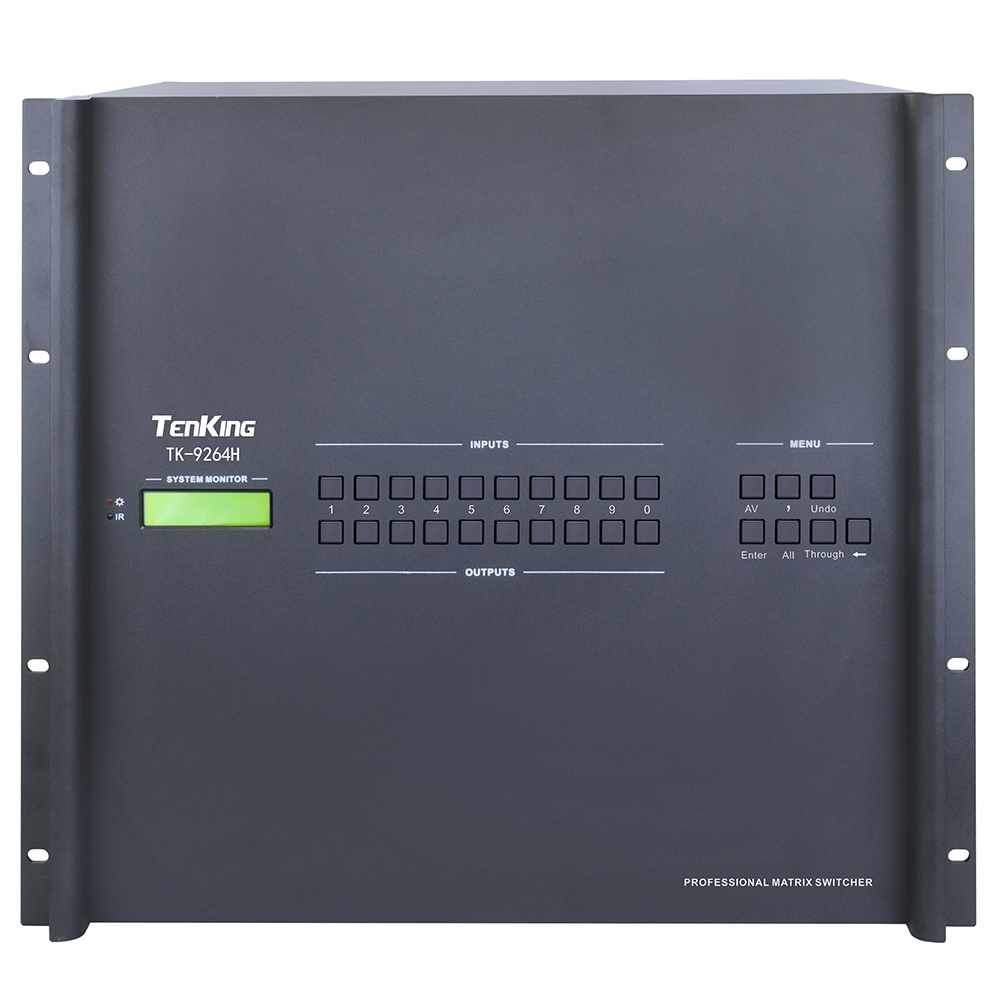 64路混插矩陣機箱TK-9264H