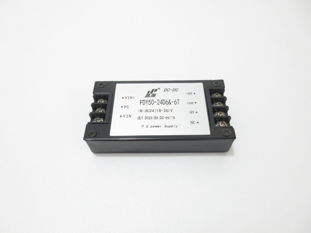 DC-DC   50W  24V轉(zhuǎn)6V&-6V雙輸出模塊電源 