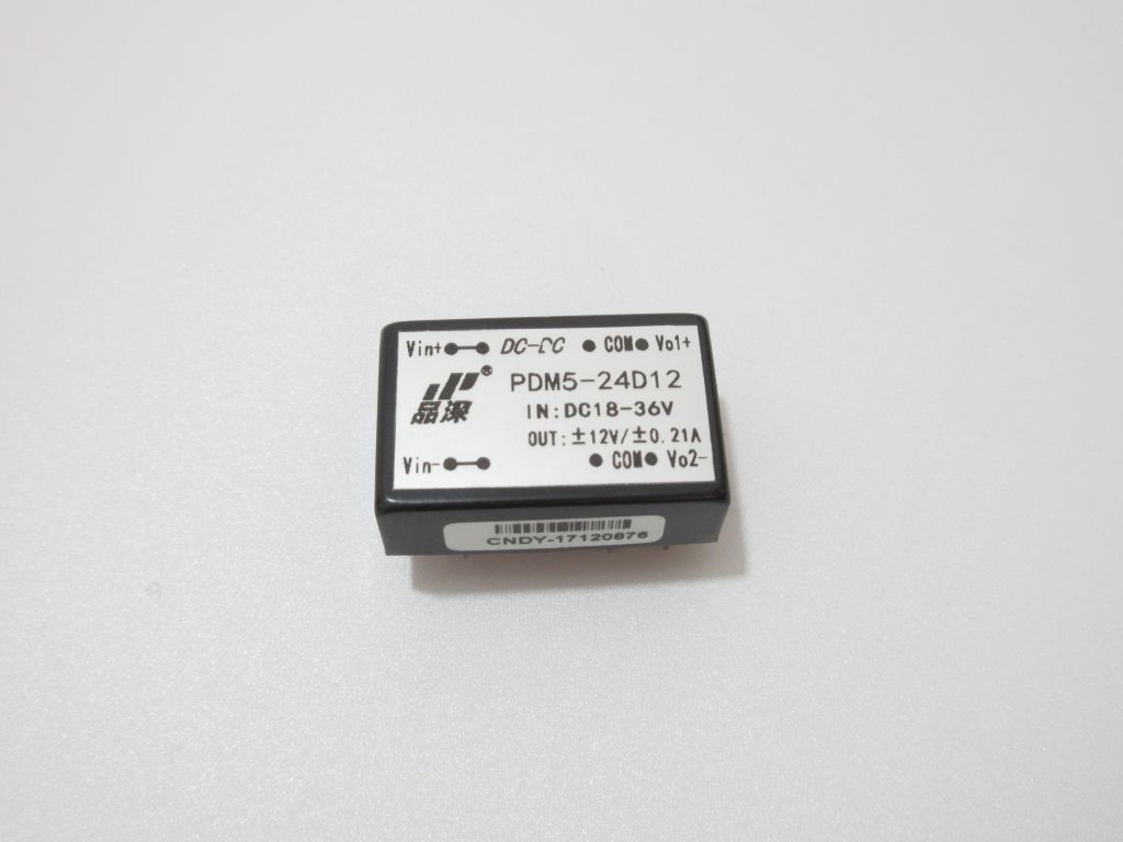 5W   24V轉(zhuǎn)正負12V, DC-DC電源模塊  M封裝