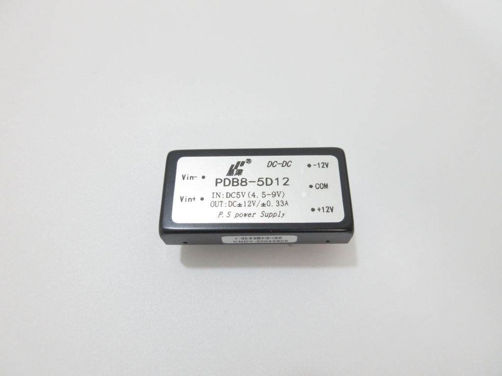 8W    5V轉(zhuǎn)正負12V, DC-DC電源，雙輸出電源