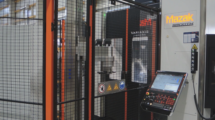 Zerobot 100P馬扎克五軸自動(dòng)化方案