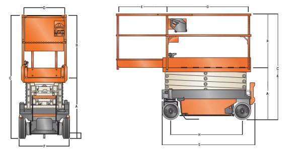 6米剪刀車電動JLG-1930ES
