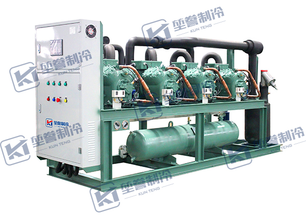 KTBF系列比澤爾中低溫活塞四并聯(lián)冷凝機(jī)組-蒸發(fā)冷