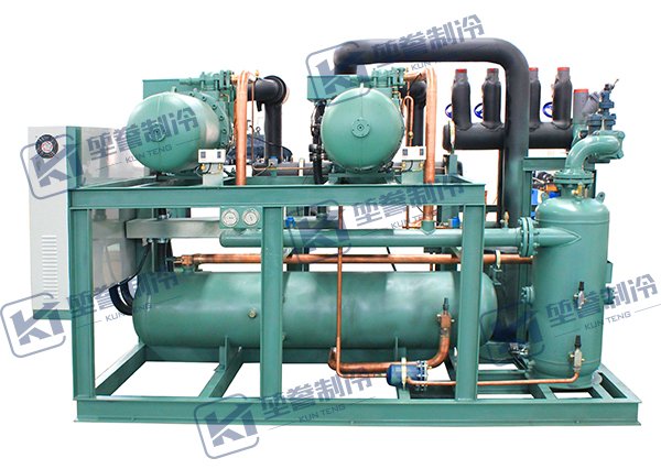 KTLG系列比澤爾中高溫螺桿兩并聯(lián)-蒸發(fā)冷