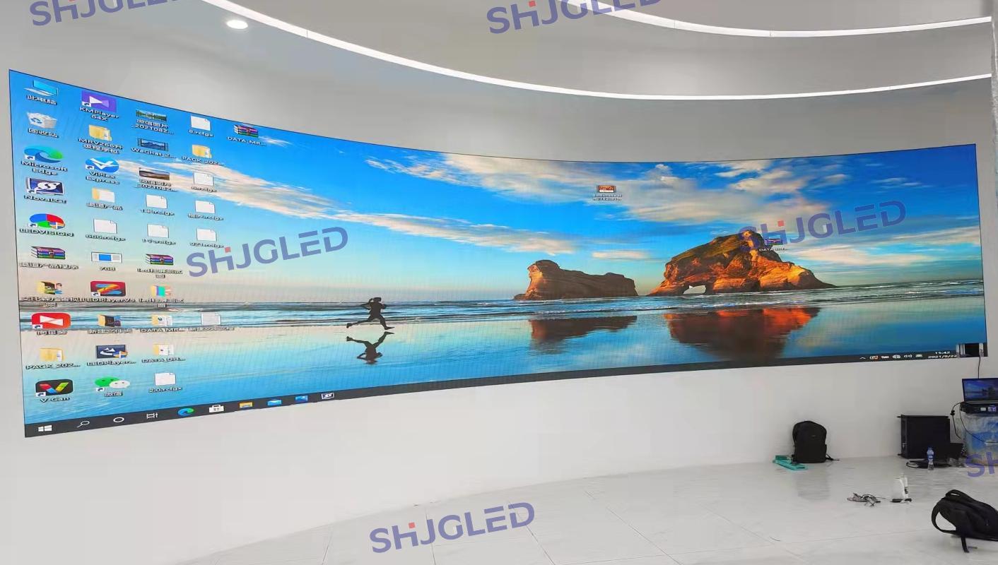 杭州某企業(yè)展廳LED顯示屏項目
