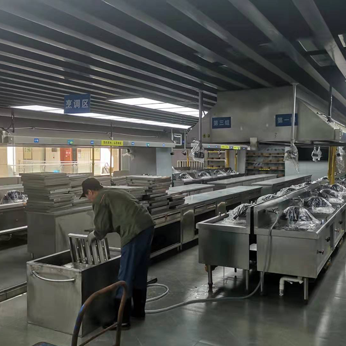 中央廚房油煙系統(tǒng)清洗