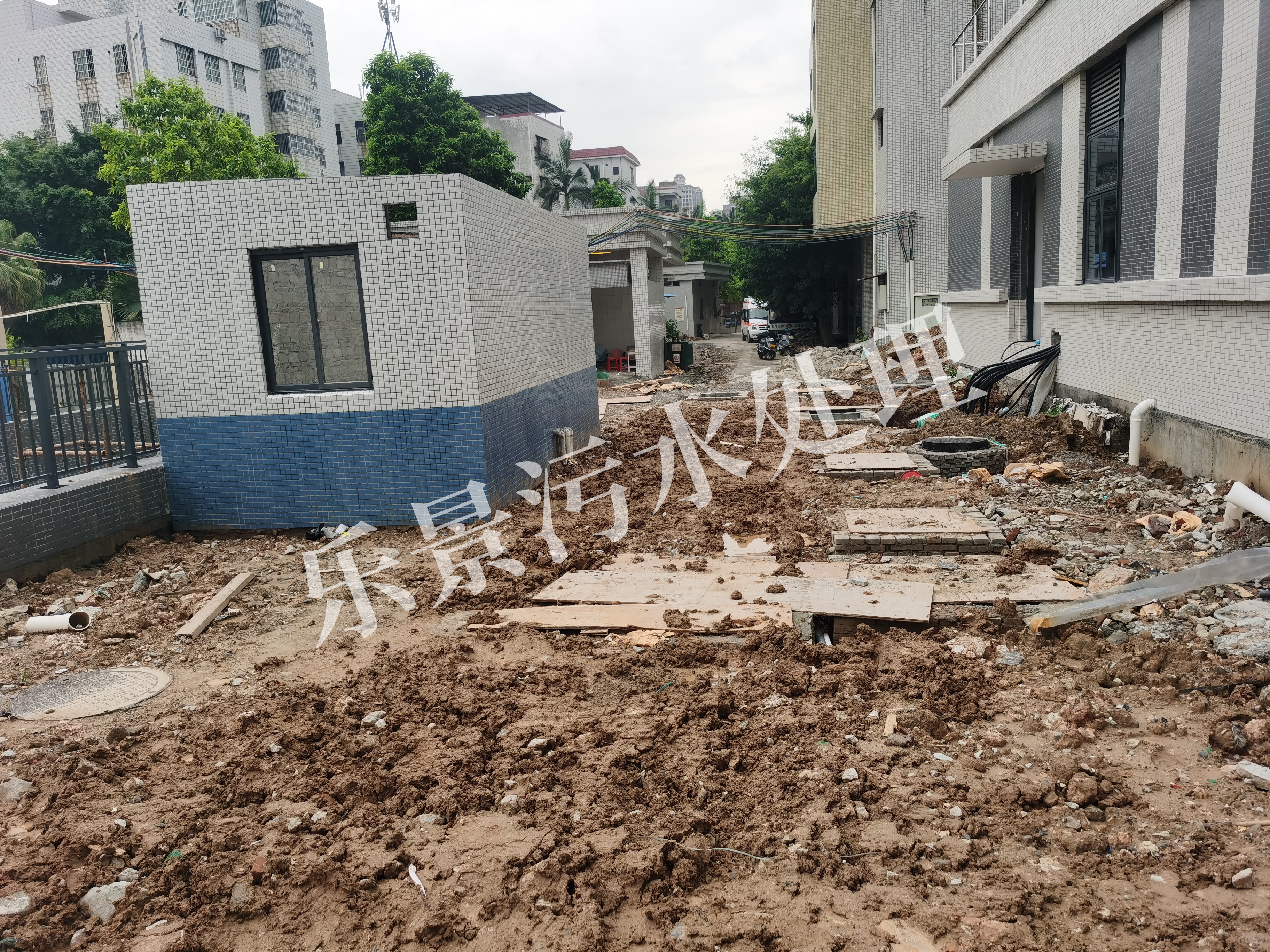 惠州醫(yī)療廢水地埋式一體化