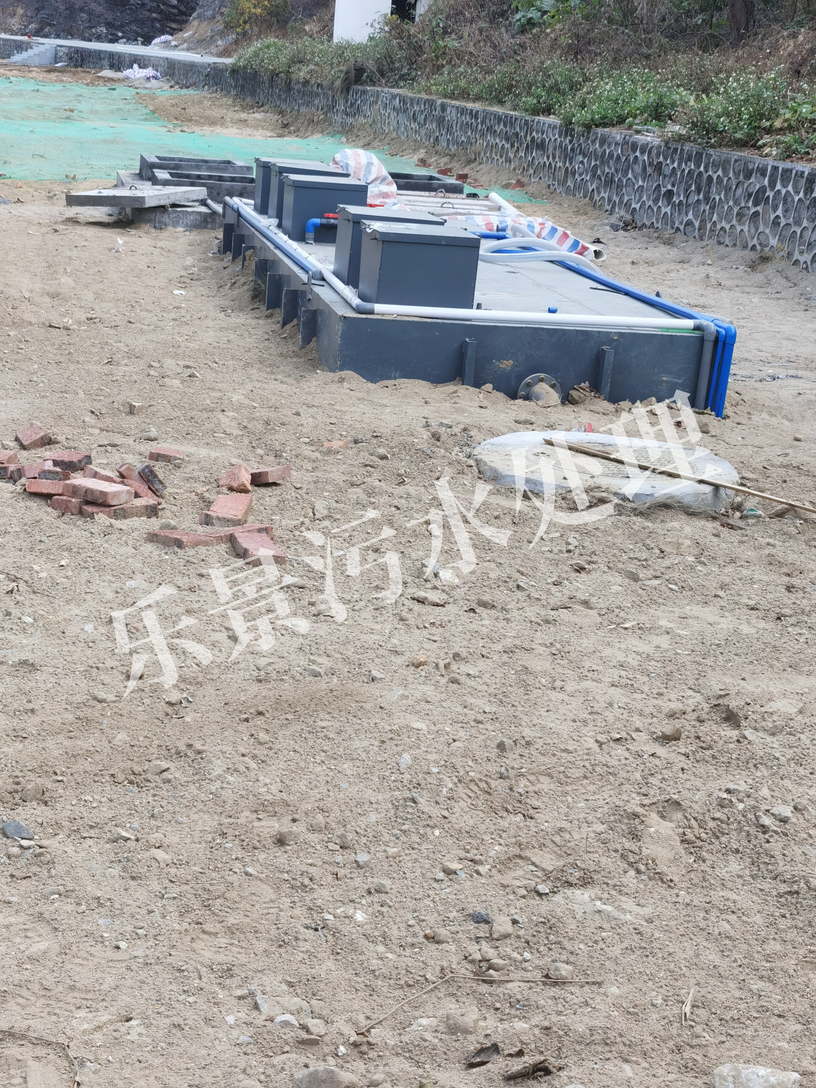 江門項目-每天50噸生活污水一體化設(shè)備-樂景