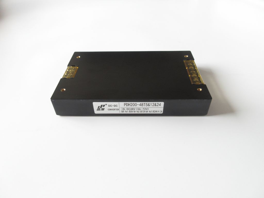 DC-DC  200W    48V轉(zhuǎn)5V12V24V三路輸出電源模塊  模塊電源  直流穩(wěn)壓電源
