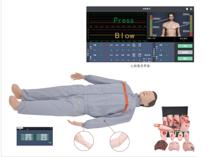 高級心肺復蘇、創(chuàng  )傷模擬人（計算機控制、二合一功能）.png