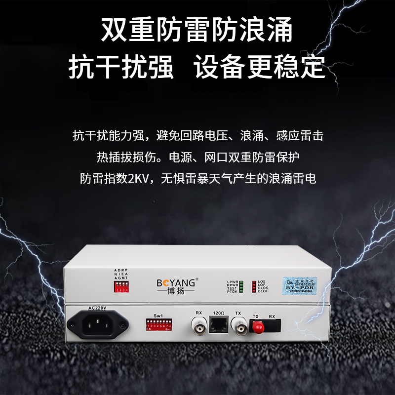 BY-P1E1 PDH光端機1路E1 1路2M光端機