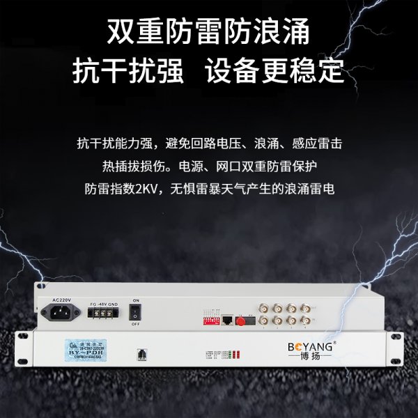 PDH光端機(jī) 4路E1 4路2M光端機(jī) 單模單纖60km