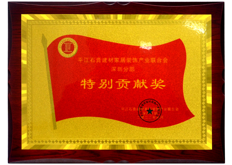 特別貢獻(xiàn)獎(jiǎng)