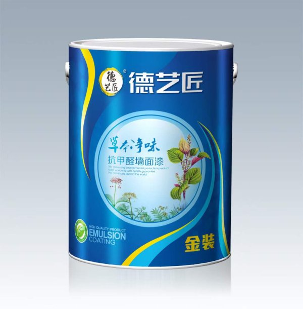 金裝凈味除甲醛墻面漆