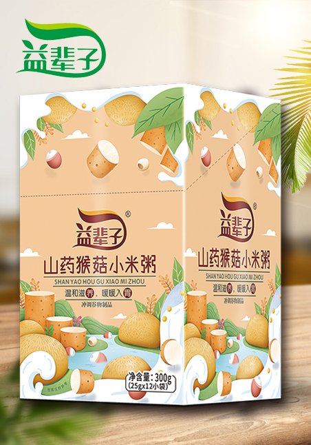 山藥猴菇小米粥