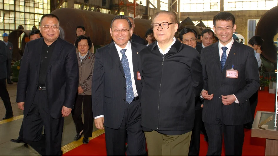 Comrade Jiang Zemin visited on April 26, 2009