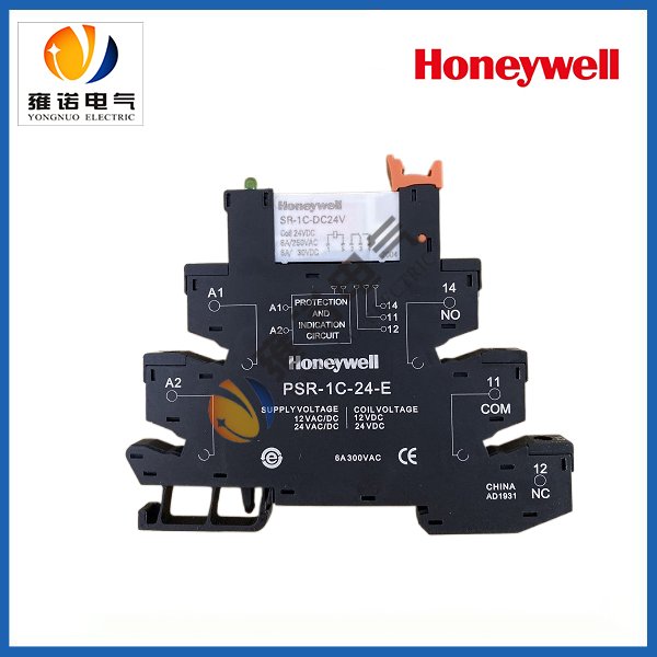 Honeywell霍尼韋爾超薄中間繼電器SR-1C-AD24V-E