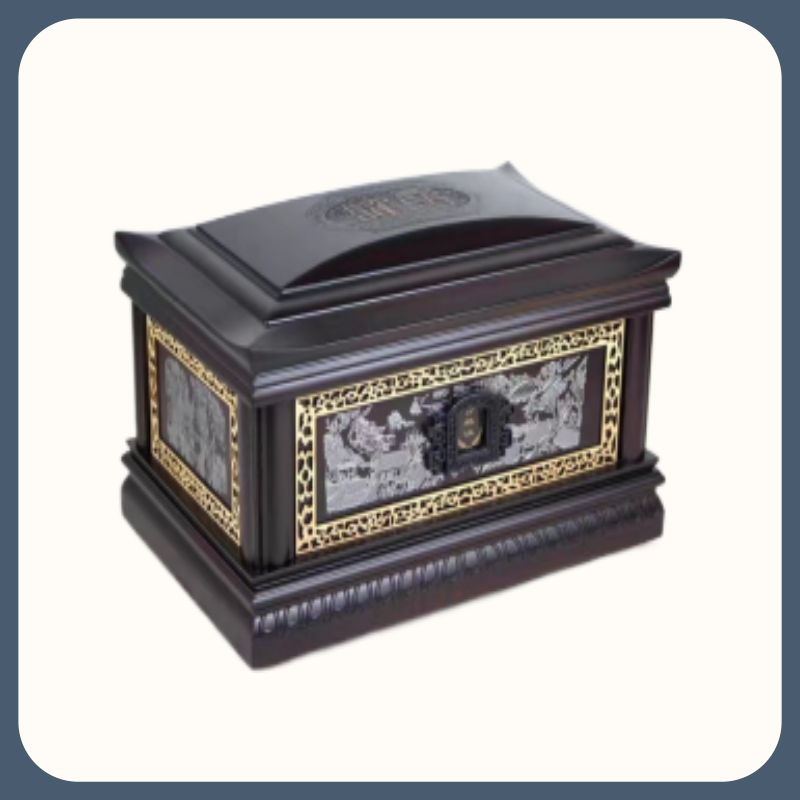 荷花雅居 紅木骨灰盒-保壽道堂殯葬服務