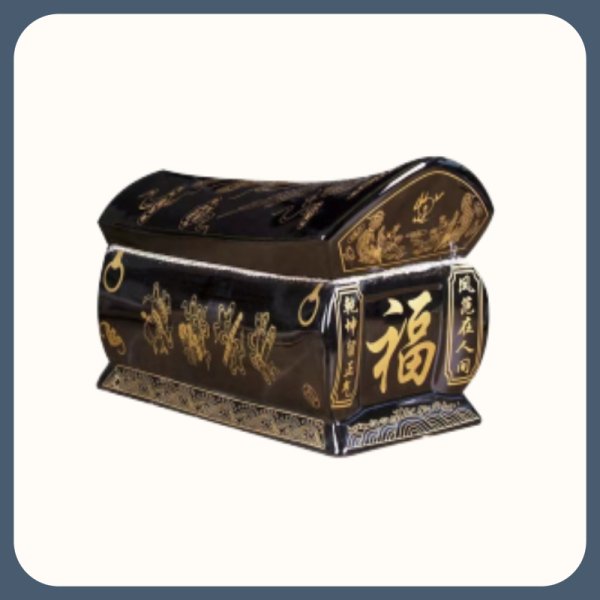 棺材式骨灰盅