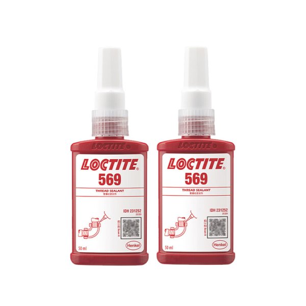 LOCTITE樂(lè)泰 569 棕色單組分 金屬管螺紋密封膠 