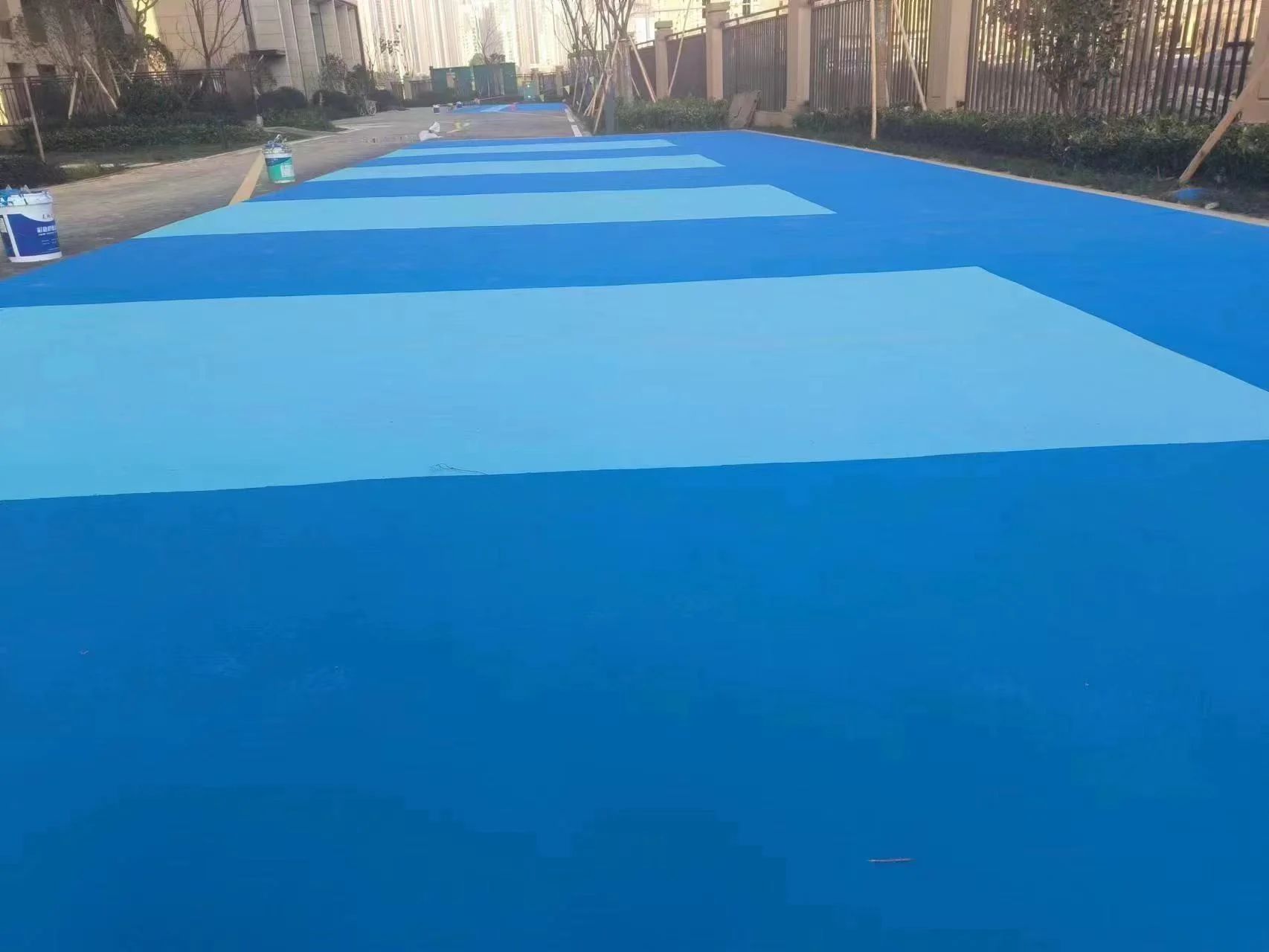 江蘇鎮江MMA彩色防滑路面