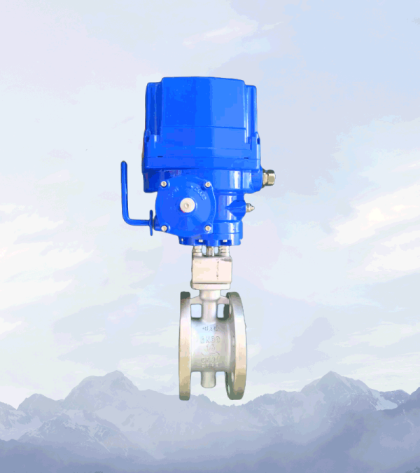 QT型電動蝶閥不銹鋼法蘭蝶閥