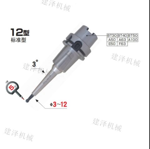 日本MST-12型兩體型熱裝刀柄