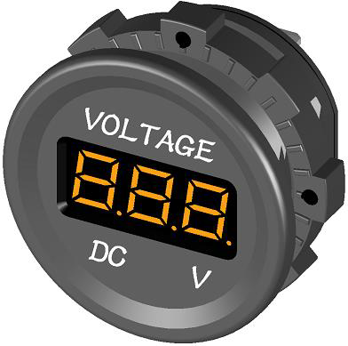 電壓表VOLTMETER SOCKETDC RANGE 6V-30VDC 