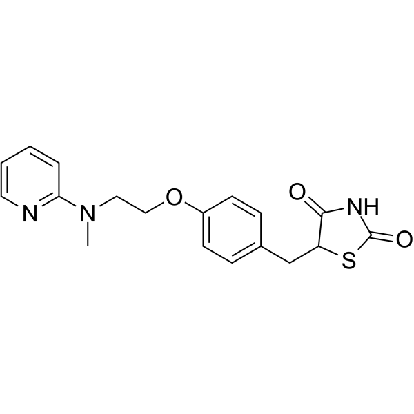 Rosiglitazone (羅格列酮; BRL 49653)
