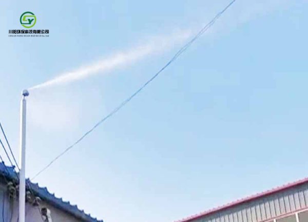 高空旋转喷雾系统案例