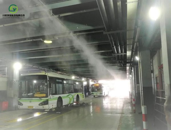 公交站噴霧降溫