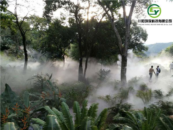 园林人造雾景观