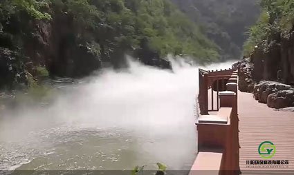 园林人造雾景观