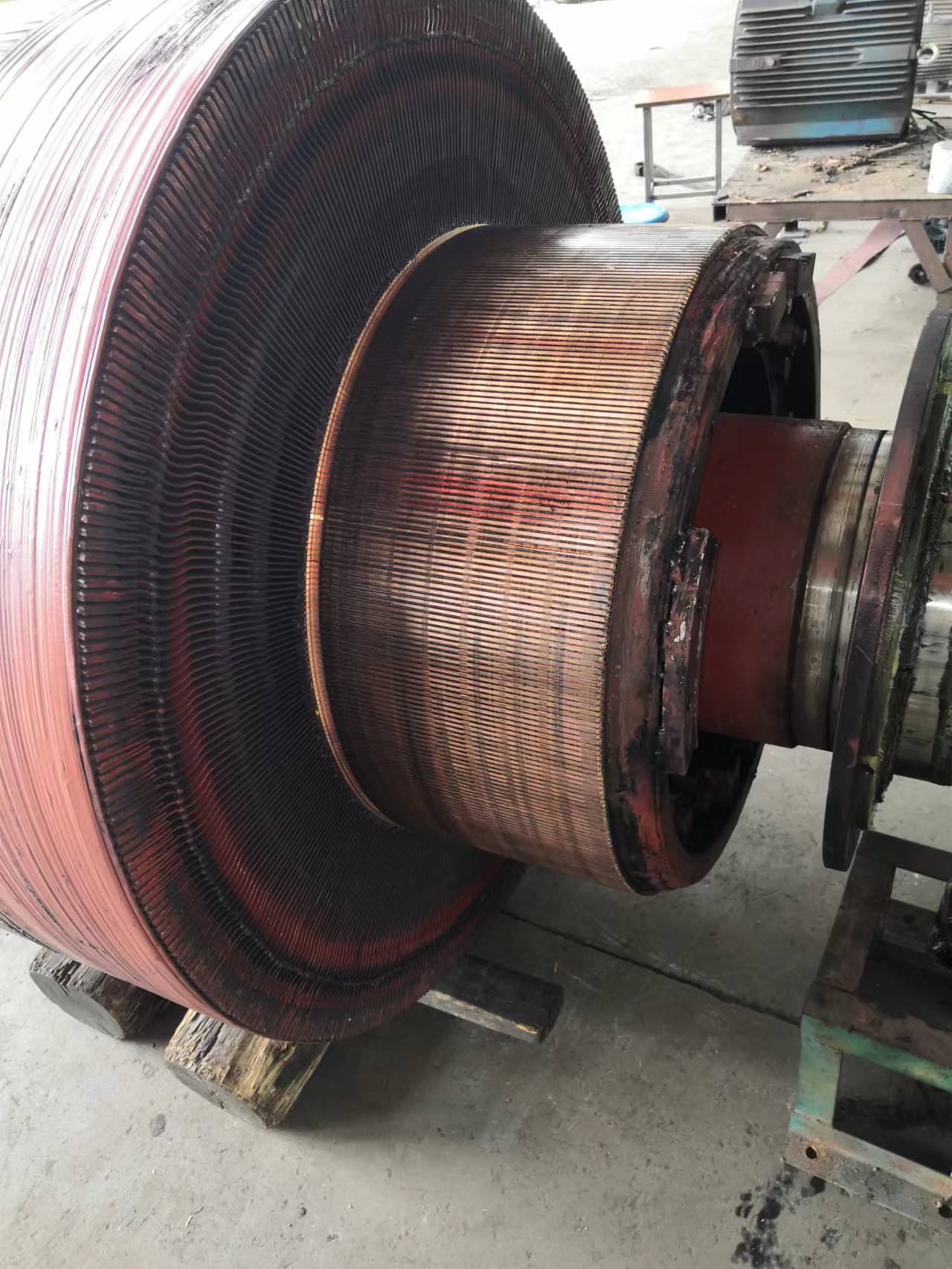 大型直流電機(jī)維修案例