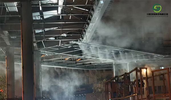 加油站喷雾降温