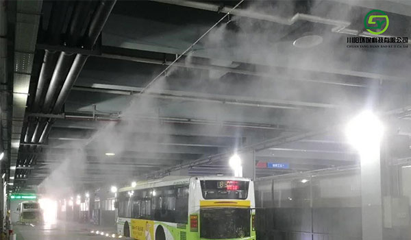 公交站噴霧降溫