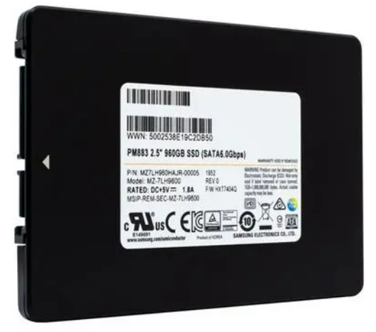 三星（SAMSUNG）960GB 企業(yè)級SSD固態(tài)硬盤 SATA3.0接口 PM883 960G