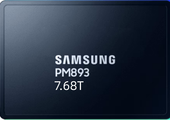 三星 SAMSUNG   存儲服務(wù)器SSD PM893固態(tài)硬盤7.68TB SATA接口 2.5inch