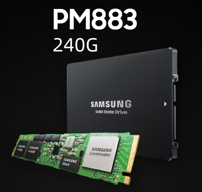 三星（SAMSUNG）240GB 企業(yè)級SSD固態(tài)硬盤 SATA3.0接口 PM883 240G