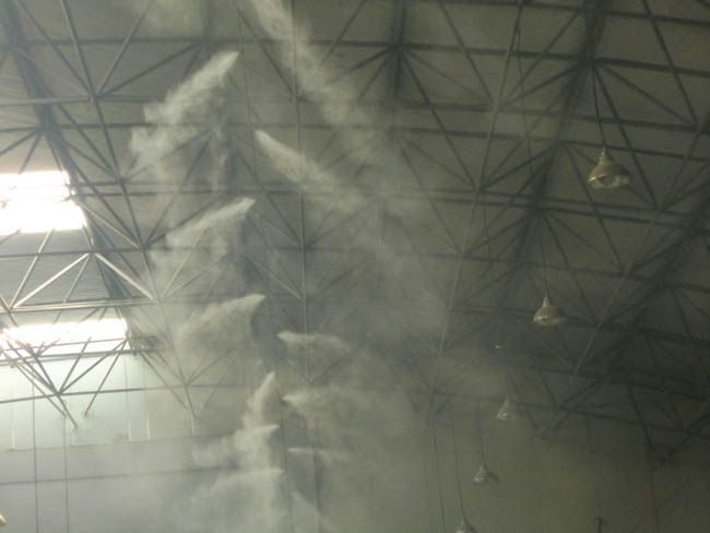 高压微雾加湿器案例