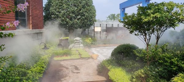 某集團上海總部基地景觀改造項目之造霧