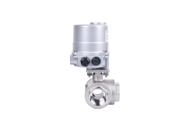 电动三通内丝球阀